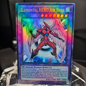 Elemental HERO Air Neos - Ultra - Prismatic Secret Rare - Sternenlicht - Gemeinsam - Single oder Playset - Orica Proxy