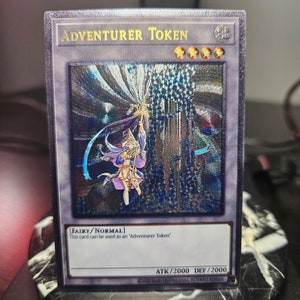 Adventurer Token - Ultimate Rare - Orica Proxy - 25th Quarter Century Starlight Rare - Prismatic Secret - Common - Single or Playset