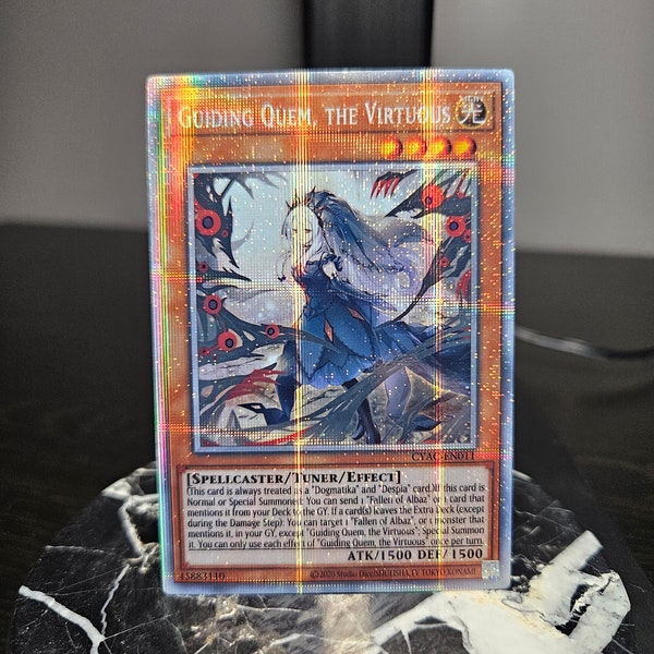 Guiding Quem, the Virtuous - Starlight - Prismatic Secret Rare - Common - Single or Playset - Orica Proxy