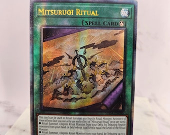 Mitsurugi Ritual | Super Rare | Orica PROXY - Etsy