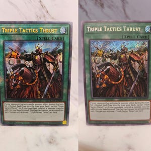 Triple Tactics Thrust - QCSR / Secret - Orica / Proxy Card - (25th Quarter Century Rare)