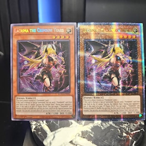 Lacrima the Crimson Tears - QCSR / Secret - Orica / Proxy Card - (25th Quarter Century Rare)
