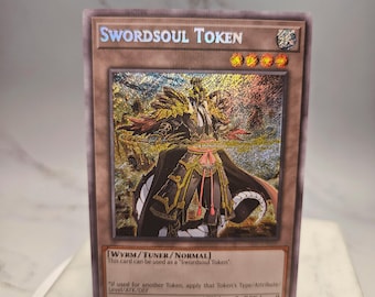 Swordsoul Token (mo Ye) - Secret Rare - Orica Proxy - Etsy