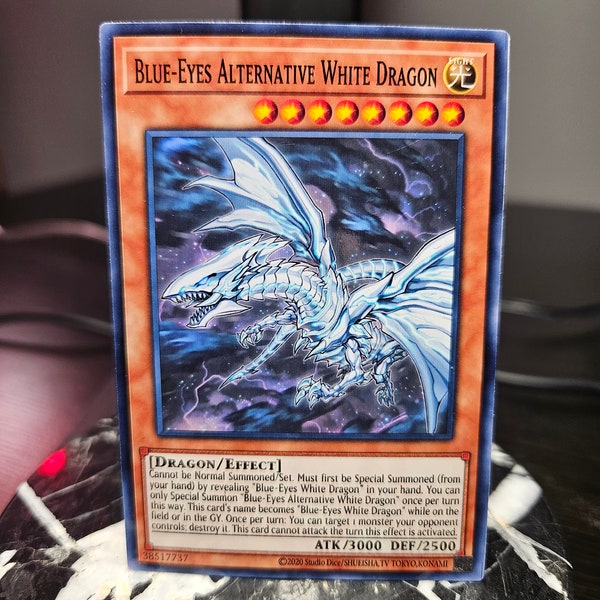 Blue-Eyes Alternative White Dragon - Common - Orica Proxy- Starlight - Prismatic Secret Rare - Ultra - Single or Playset