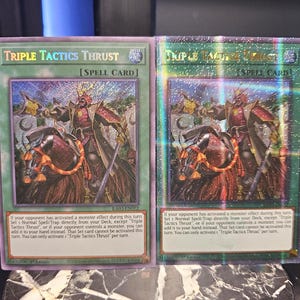 Triple Tactics Thrust - QCSR / Secret - Orica / Proxy Card - (25th Quarter Century Rare)