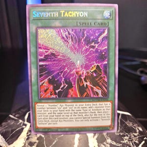 Seventh Tachyon - Secret Rare - Orica / Proxy Card