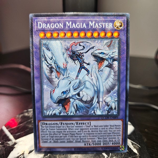 Dragon Magia Master - Secret Rare - Prismatic Starlight - Ultra - Common - Single or Playset - Orica Proxy