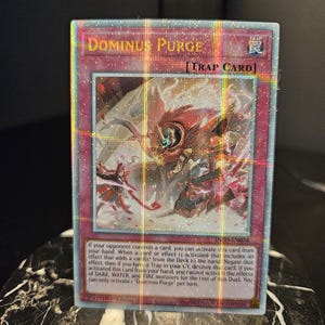 Dominus Purge - 25th Quarter Century Secret Rare - Prismatic Starlight - Ultra - Common - Single or Playset - Orica Proxy