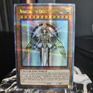 Holactie, the Creator of Light - QCSR / Secret / Ultra - Orica / Proxy Card - (25th Quarter Century Secret Rare)