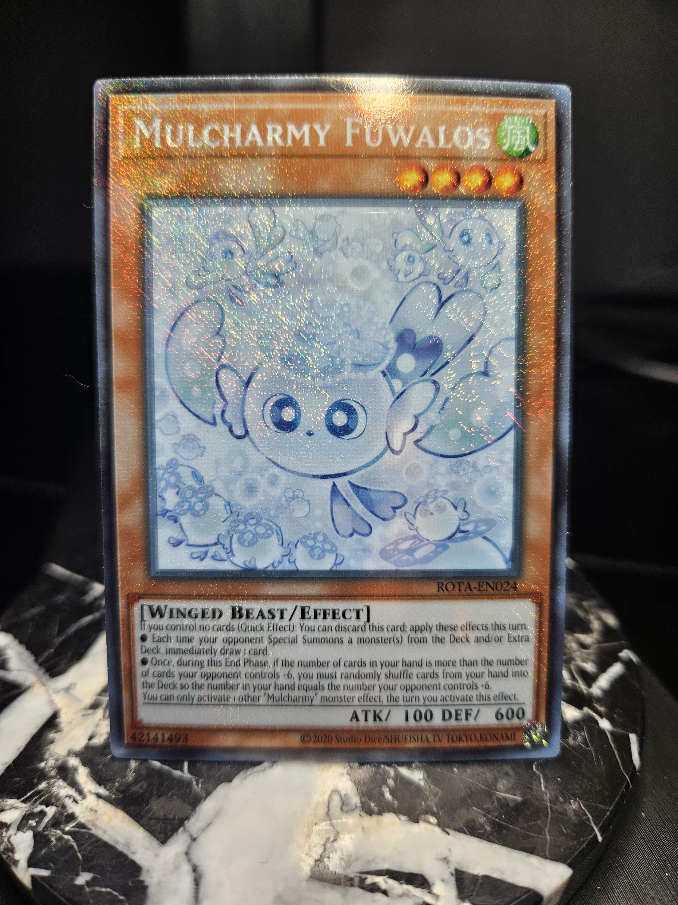Mulcharmy Fuwalos 1st Edition シークレット Mulcharmy Fuwalos (Secret Rare) - Quarter Century Stampede