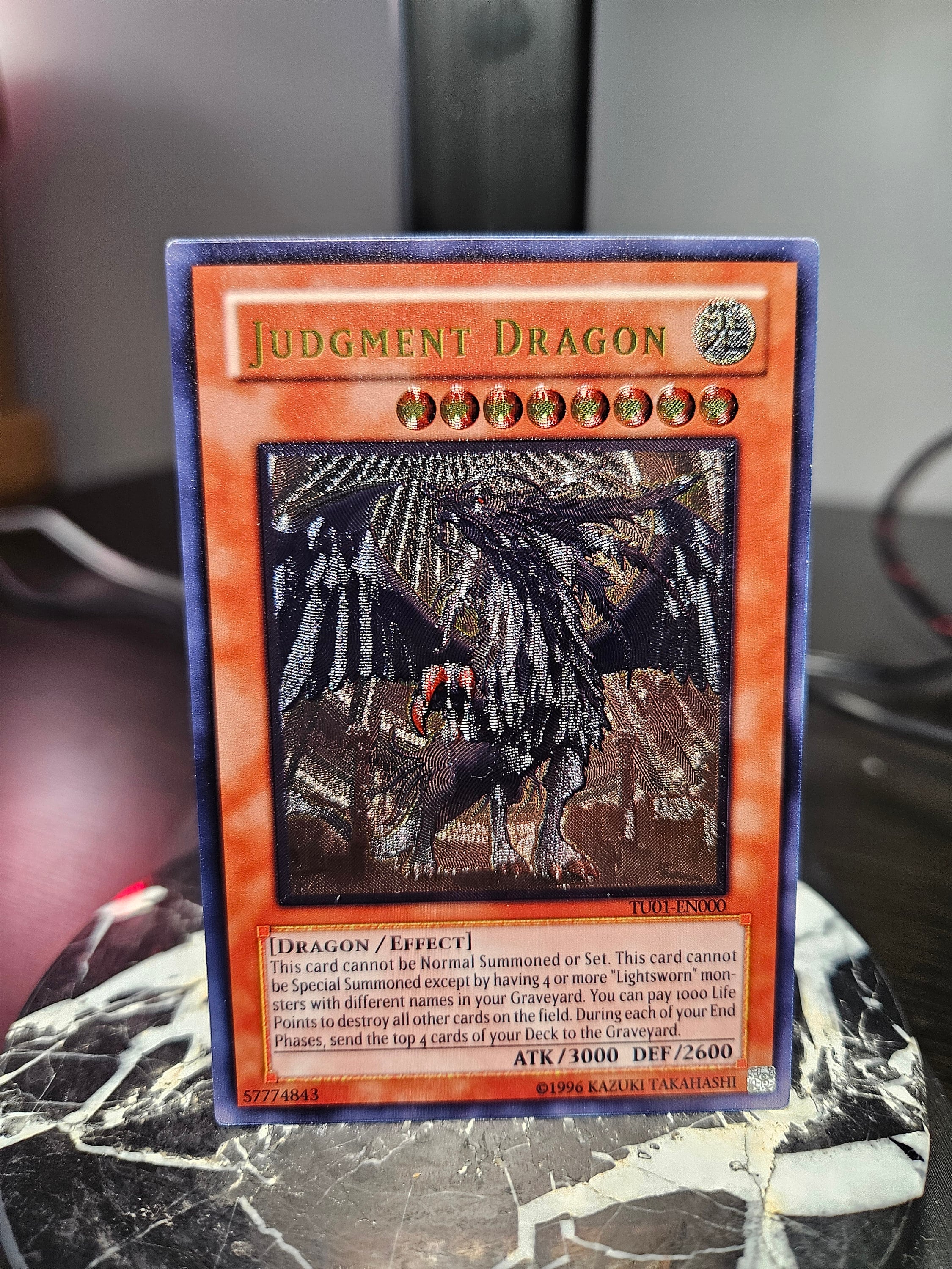Judgment Dragon - Ultimate Rare - Orica Proxy - TU01-EN000 Judgment Dragon - Ultimate Rare - Orica Proxy - TU01-EN000