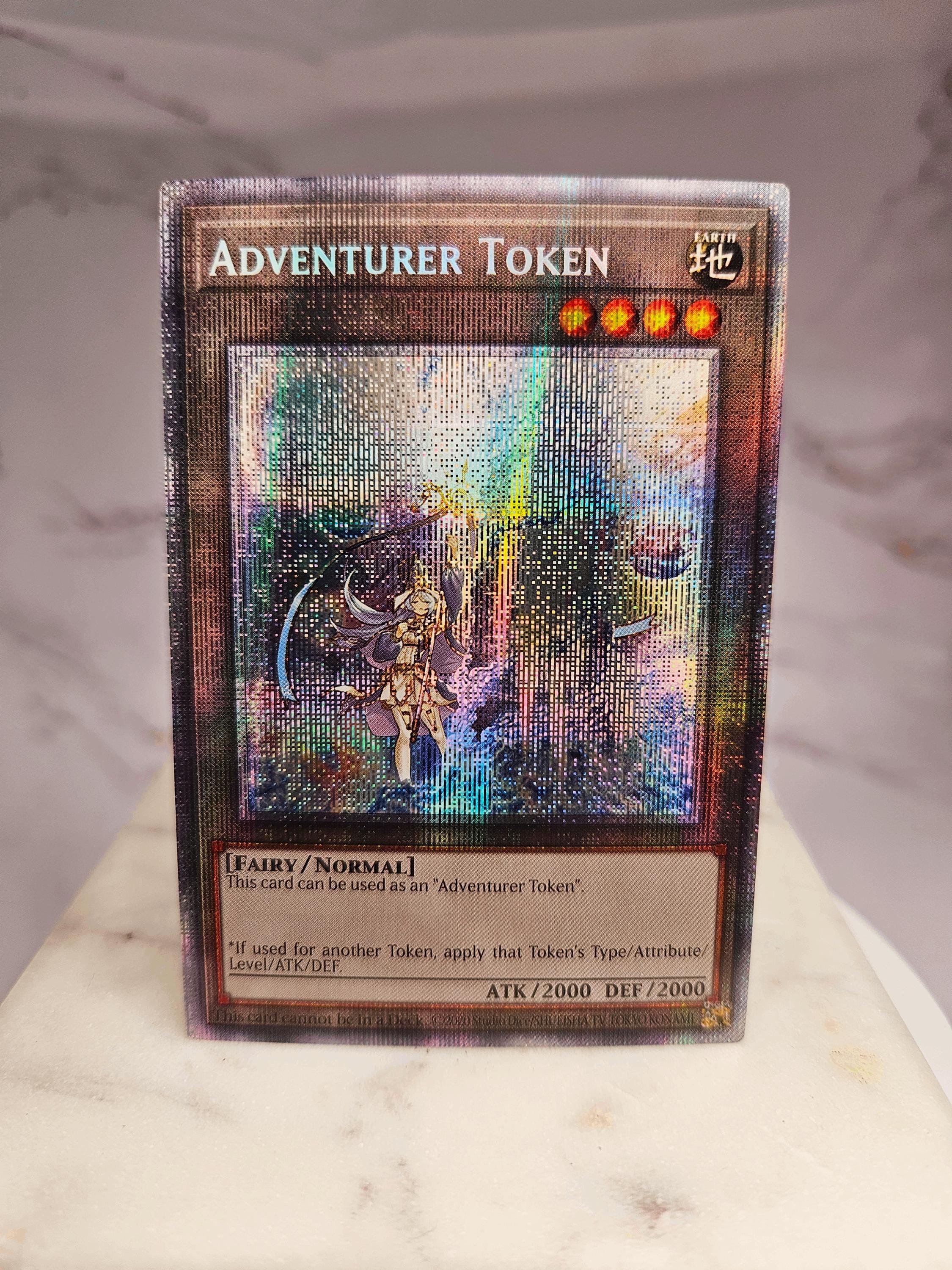 Adventurer Token - Starlight / Secret Rare - Orica Proxy - Etsy