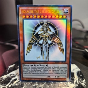 Holactie, the Creator of Light - Ultra - Starlight - Prismatic Secret Rare - Common - Single of Playset - Orica Proxy