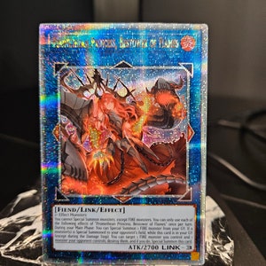 Promethean Princess, Bestower of Flames - 25-jähriges Jubiläum Quarter Century Starlight Rare - Prismatic Secret - Common - Orica Proxy QCSR