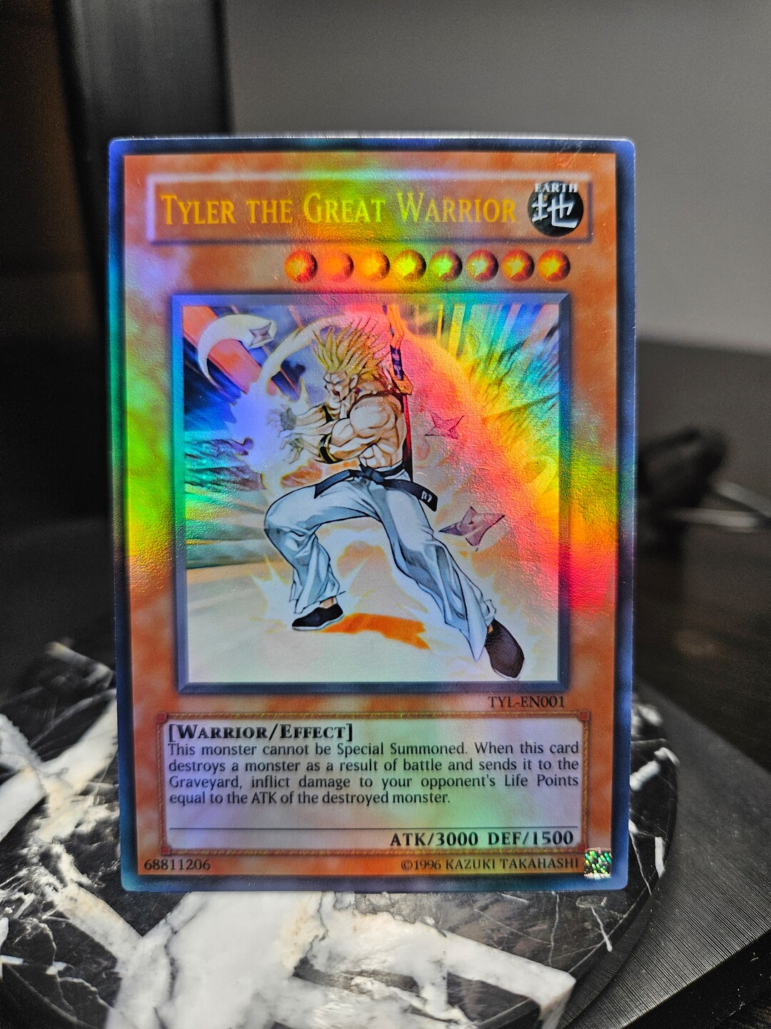 Tyler The Great Warrior Card Trivia CEISP
