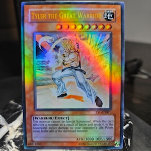 Tyler il Grande Guerriero - Ultra Raro - 25° Anniversario Quarto di Secolo Starlight Raro - Prismatico Segreto - Comune - Orica Proxy - QCSR