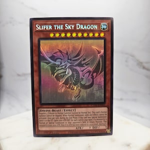 Slifer - Egyptian God - Ghost Rare - Orica Proxy