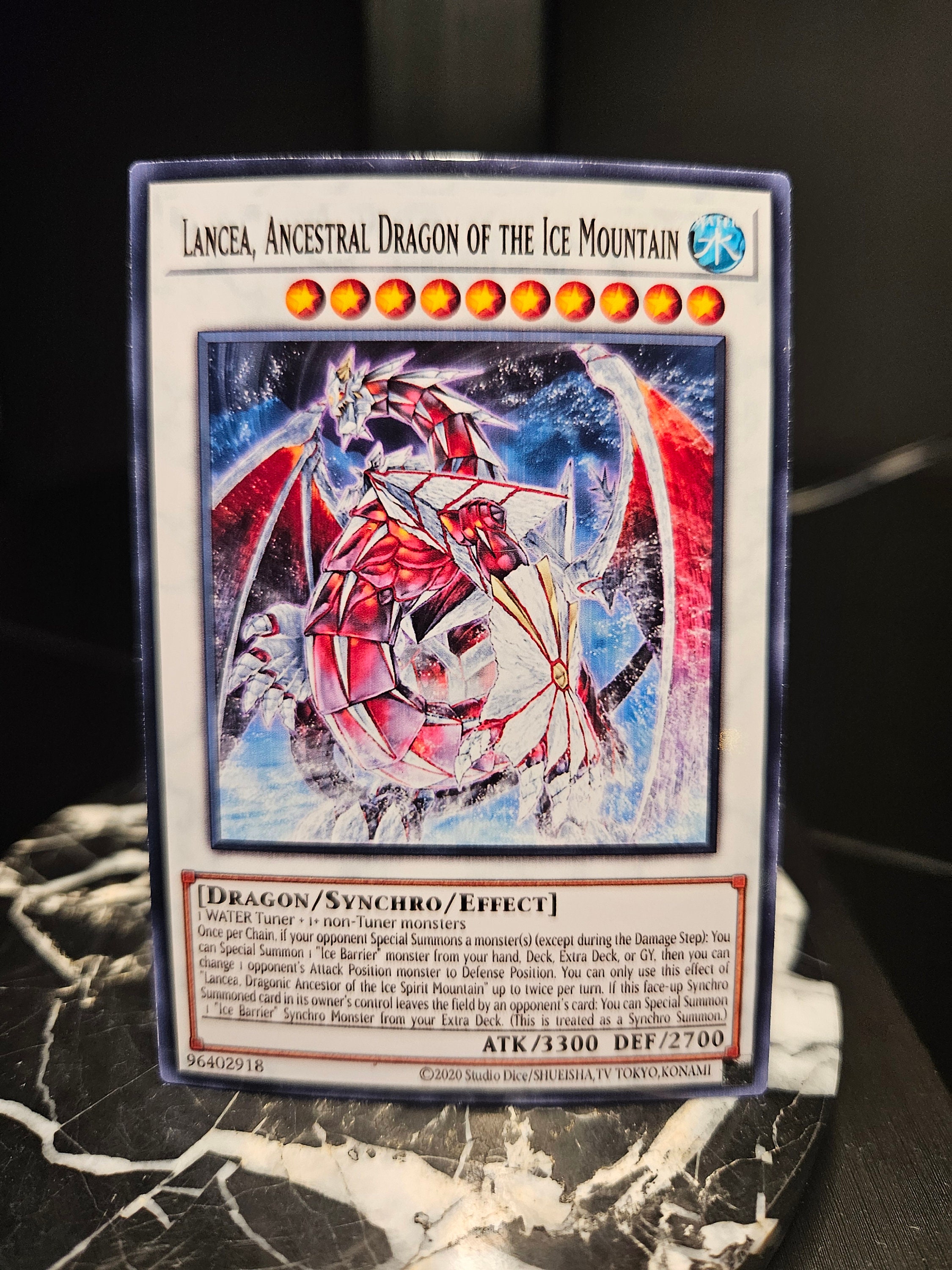 Lancea, Ancestral Dragon of the Ice Mountain - Common Rare - Orica