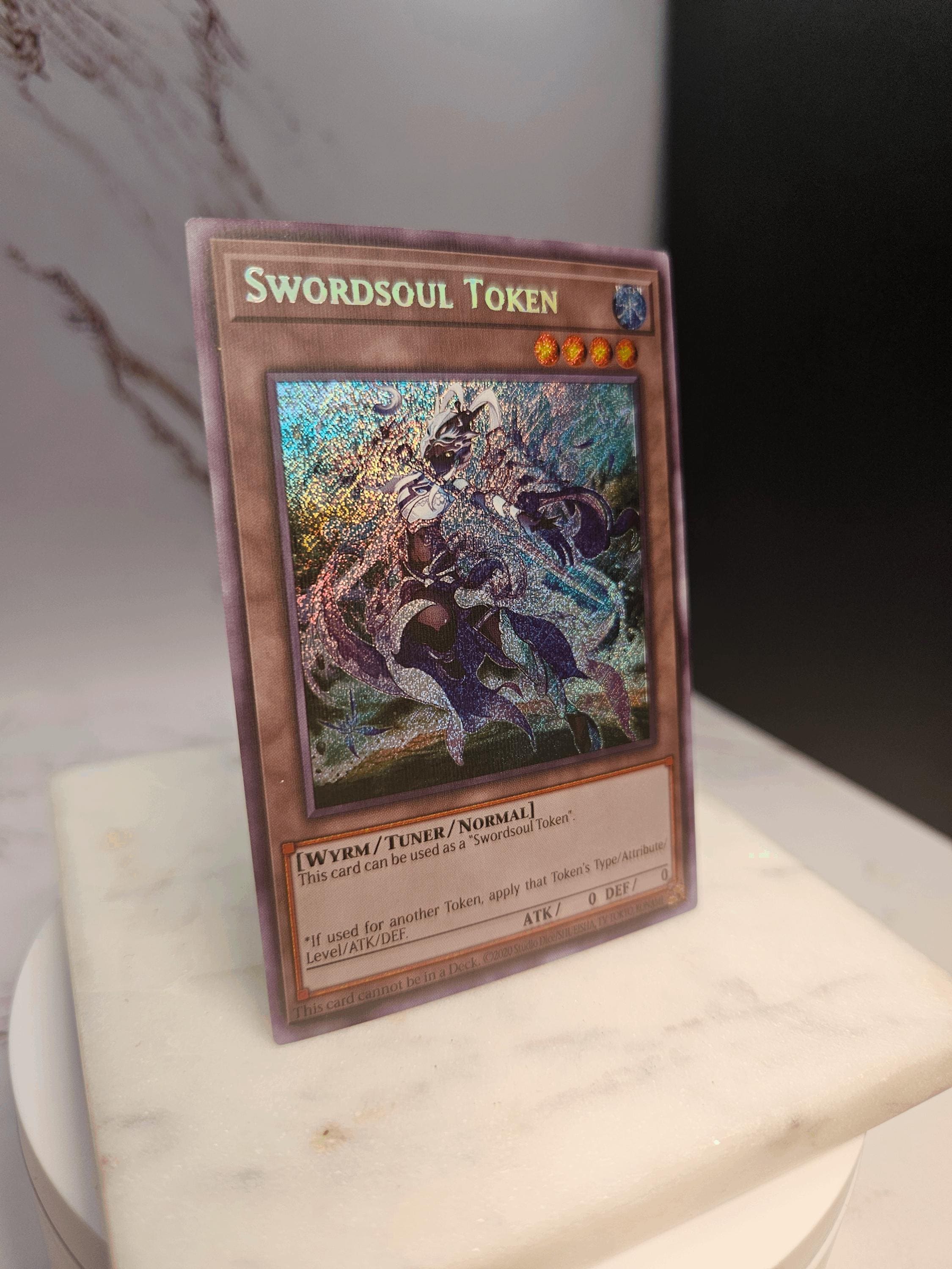 Swordsoul Token (mo Ye) - Secret Rare - Orica Proxy - Etsy