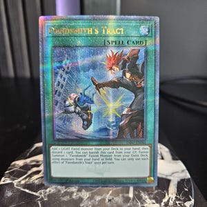 Fiendsmith&#39;s Tract - QCSR / Secret - Orica / Proxy Card - (25th Quarter Century Rare)
