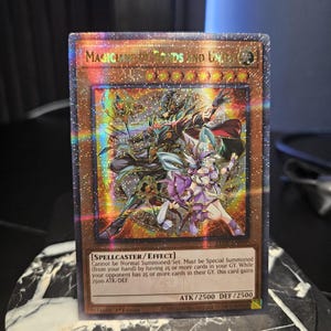 Magicians of Bonds and Unity (Orange Art - LEDE) - QCSR - Orica / Proxy Card - (25th Quarter Century Secret Rare)