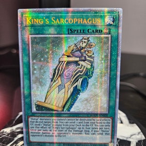 Sarcófago del rey - 25.º aniversario Cuarto de siglo - Starlight - Prismatic Secret Rare - Orica Proxy Single o Playset