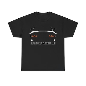 E39 5 Series Car T-Shirt: Stylish and Unique Automotive Design for Car Enthusiasts | Legends Never Die Under The Shadow