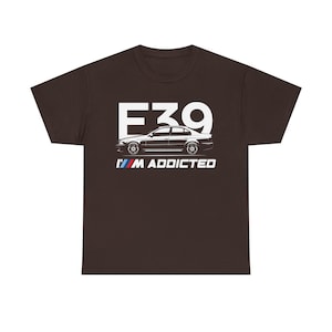 E39 5 Series Car T-Shirt: Stylish and Unique Automotive Design for Car Enthusiasts | I&#39;M Addicted T-Shirt