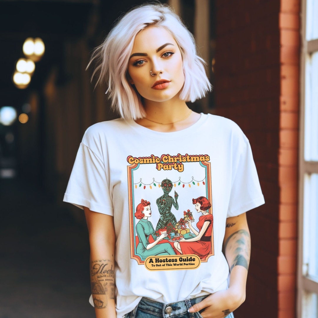 Funny Christmas Shirt Vintage Christmas Tshirt Sarcastic Etsy