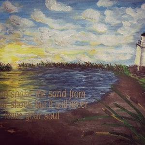 Port Clinton, Oh Lighthouse Sunrise  11 X 14