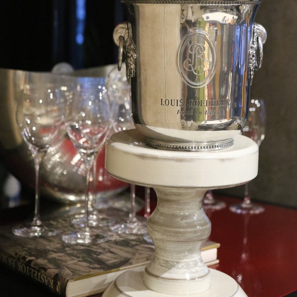Seau à champagne Roederer - Seau à champagne de marque Louis Roederer, milieu du XXe siècle, en excellent état, fabriqué en France