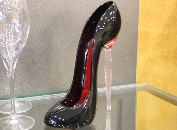 christian louboutin champagne glass shoe