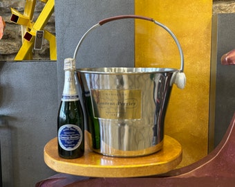 HUGE French Champagne bucket made for the LAURENT-PERRIER Champagne house Hold 4 magnum-sized champagne bottles or 7 standard-sized bottles