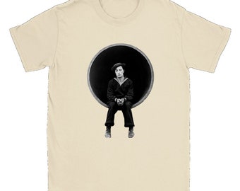 Buster Keaton Tribute Tee: Vintage Film-Inspired Design | Actor Shirt | Cinema Star T Shirt