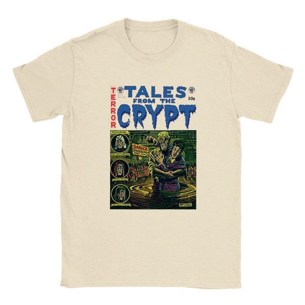 Tales from the Crypt Tee | Vintage Comics Shirt | Perfect Halloween Shirt | Old Horror Comics T Shirt |  Old Comics Shirt