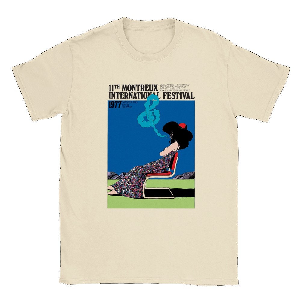 '96 Montreux Jazz Festival Tシャツ ネイビー