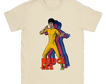 Bruce Lee Legacy Tee: Martial Arts Icon-Inspired Design | Karate Shirt | Old Movie Legend T Shirt