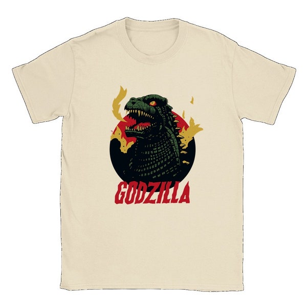 Godzilla Shirt | 50's Old Giant Movie Monster Tee | Kaiju T Shirt | Horror Movie T Shirt | Nerd's Gift | Godzilla fans gift
