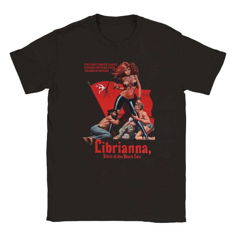 Librianna: Retro Superhero Tee Hot superhero comics shirt Hot comics design t shirt Nerd's gift Best Gift Shirt For Nerd Black