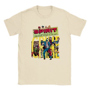 The Spirit Vintage Comic Tee Comic The Spirit Shirt Old Vintage Comics T Shirt Natural