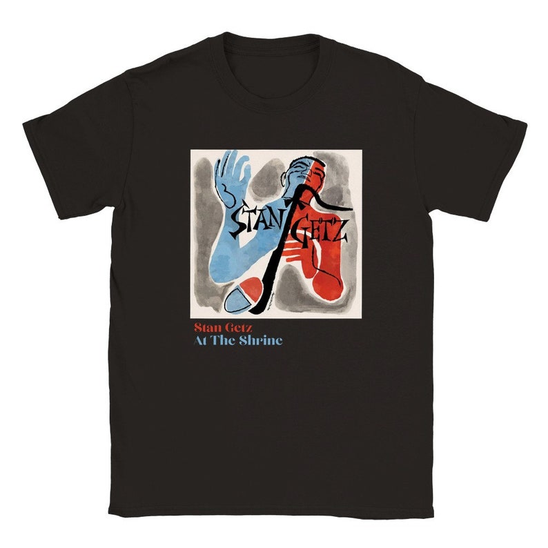 Classic Sax Player Tribute Tee Stan Getz Jazz Shirt for Music Lovers - Etsy