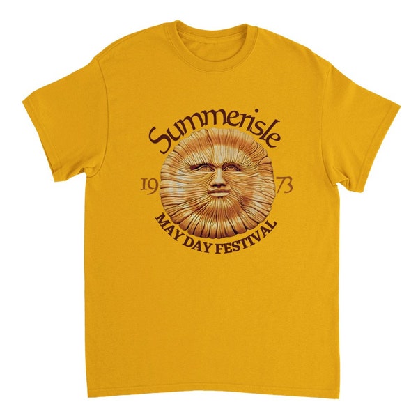 Summerisle Festival Tee | The Wicker Man Movie-Inspired Design Summerisle Festival Shirt | The Wicker Man Shirt | Old best horror movie