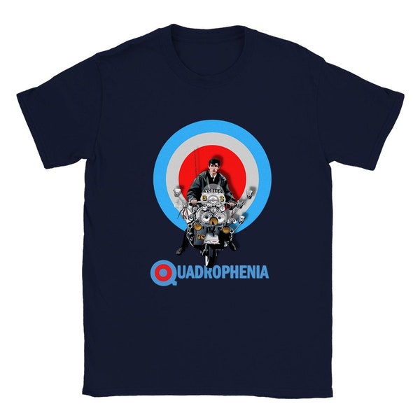 Quadrophenia Tribute Tee: Vintage Homage to the Cinematic Masterpiecen | Iconic Movie Shirt | Old movie Lovers gift