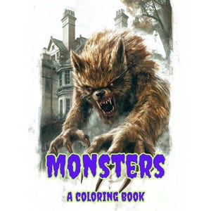 Monster Coloring Book