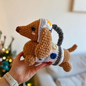 Space Dog crochet pattern