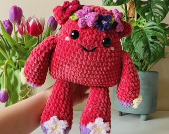 Spring monster crochet pattern