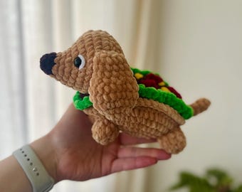 Taco Pup Crochet Pattern