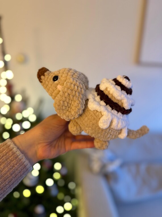 Cinnamon Roll Pup Crochet Pattern