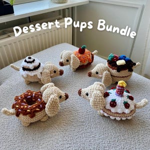Dessert Pup Crochet Pattern Bundle