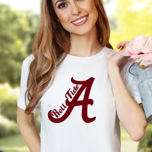 Alabama Roll Tide T-Shirt: Bama Football Logo Tee